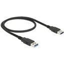 Καλώδιο USB Delock USB USB3.0 A -> A M/M 2.00m Black
