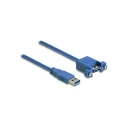Καλώδιο USB Delock USB3.0 A -> A M/F 1.00m Einbau