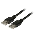 Καλώδιο USB EFB USB2.0 A-A,M/M,1m,Black,Classic