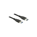 Καλώδιο USB Delock USB USB3.0 A -> A M/M 0.50m Black