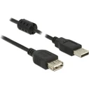 Καλώδιο USB Delock USB Verl. A -> A M/F 2.00m Black