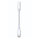 Αντάπτορας USB 2GO Audio Stereo for alle Type-C devices 20cm White