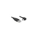 Καλώδιο USB Delock USB A -> Mini-B M/M 1.00m 90°