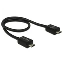 Καλώδιο USB Delock USB Micro-B -> Micro-B M/M 0.30m OTG sw