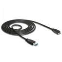 Καλώδιο USB Delock USB USB3.0 A -> Micro-B M/M 1.50m schw