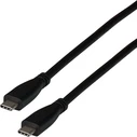 Καλώδιο USB EFB USB4.0 20Gbit Typ-C connector,2m, Black