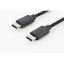 Καλώδιο USB Digitus USB 2.0 Type-C -C M/M 1.8m, Black