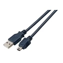 Καλώδιο USB EFB USB2.0 A-Mini B (5polig),M/M,0.5m,sw,Classic