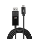 Καλώδιο USB Lindy 2m Type-C to DP 4K60 with HDR
