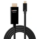 Καλώδιο HDMI Lindy 3m Type-C to HDMI with HDR