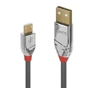 Καλώδιο USB Lindy 2.0 Typ A/Micro-B Cromo Line M/M 5m