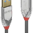 Καλώδιο USB Lindy 3.0 Typ A/A Cromo Line M/M 0.5m