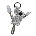 Καλώδιο USB Logilink 2.0- USB-A to Micro-USB Schl?sselr. 0,22m