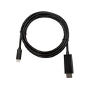 Καλώδιο HDMI Logilink Type-C 3.2 Gen1 to HDMI-A 4K/60 Hz, schw. 1,8m