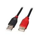 Καλώδιο USB Lindy 2.0 active extension Typ A/A Slim M/F 5m