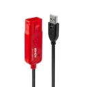Καλώδιο USB Lindy 2.0 active extension Typ A/A Pro M/F 30m