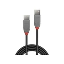 Καλώδιο USB Lindy 2.0 Typ A/A Anthra Line M/M 0.2m