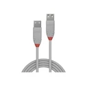 Καλώδιο USB Lindy 2.0 extension Typ A/A Anthra Line M/F 5m