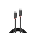 Καλώδιο USB Lindy 3.1 Typ C/C 3A Black Line M/M 1m