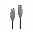 Καλώδιο USB Lindy 2.0 extension Typ A/A Anthra Line M/F 5m