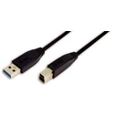 Καλώδιο USB Logilink A -> B M/M 2.00m Black