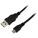 Καλώδιο USB Logilink A -> micro B M/M 0.60m Black