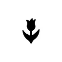 WEDO Motivlocher groß Blume — Large Flower Motif Punch (1.7 x 2.5 cm)