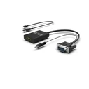 Αντάπτορας Inca IVTH-02 VGA + USB-A + Audio > HDMI, 0.2m