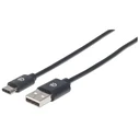 Καλώδιο USB Manhattan 2.0 C -> A M/M 1.00m Black