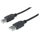 Καλώδιο USB Manhattan A -> B M/M 1.80m Black