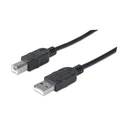 Καλώδιο USB Manhattan A -> B M/M 5.00m Black