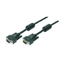 Καλώδιο VGA Logilink 2xST black 2x Ferrit Core 20M