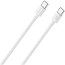 Καλώδιο USB Realpower charging/data Type-C to Type-C 2m White 3A
