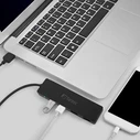 USB Hub Fantec UMP-4U31-C USB-C 4x USB-A 3.0