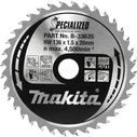 Δίσκος Κοπής Makita B-33635 SPECIALIZED Saw Blade 136x20x36Z