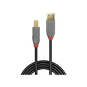 Καλώδιο USB A σε USB B Lindy 36740 50 cm Μαύρο