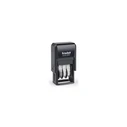 trodat Date Stamp Printy 4850/L1 "Eingegangen" with blue/red ink pad