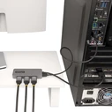 Αξεσουάρ Εικόνας StarTech 3-Port MST Hub, DisplayPort to Triple HDMI Monitors, 4K 60Hz, DP 1.4 Multi-Monitor