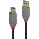 Καλώδιο USB Lindy Anthra Line - USB Type A to USB Type B - 1 m