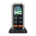 BlitzWolf Βάση Φόρτισης GaN 240W με 2x USB-A & 4x USB-C (BW-S31) - Μαύρο