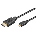 Καλώδιο HDMI Goobay Σε HDMI Micro 53787 Με Ethernet 4k/60hz 5m Μαύρο