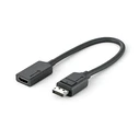 Αντάπτορας DisplayPort Alogic DP-> HDMI M/F 0,2m Black