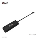 USB Hub Club 3D USB-Hub Type-C > 4x USB Type-C 10Gbps + 100W PD St/Bu retail