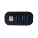 USB Hub Techly 180° Rotatable 3*USB 3.0 with Cable