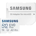 Κάρτα Μνήμης microSD 512GB Samsung SDXC EVO Plus (2024)(CL10) retail