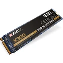 Σκληρός Δίσκος Emtec SSD 512GB M.2 PCIE X300 NVME M2 2280