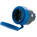 Αντάπτορας Schwaiger socket adapter IP44 WiFi with measuring function