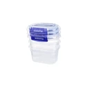 Δοχείο Φαγητού Sistema Set KLIP IT PLUS 3 x 400 ml Blue