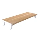 Βάση Monitor Techly Riser, Natural Wood