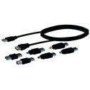 Καλώδιο USB Schwaiger USB universal Set 6 Adapter/length: 1,5 m